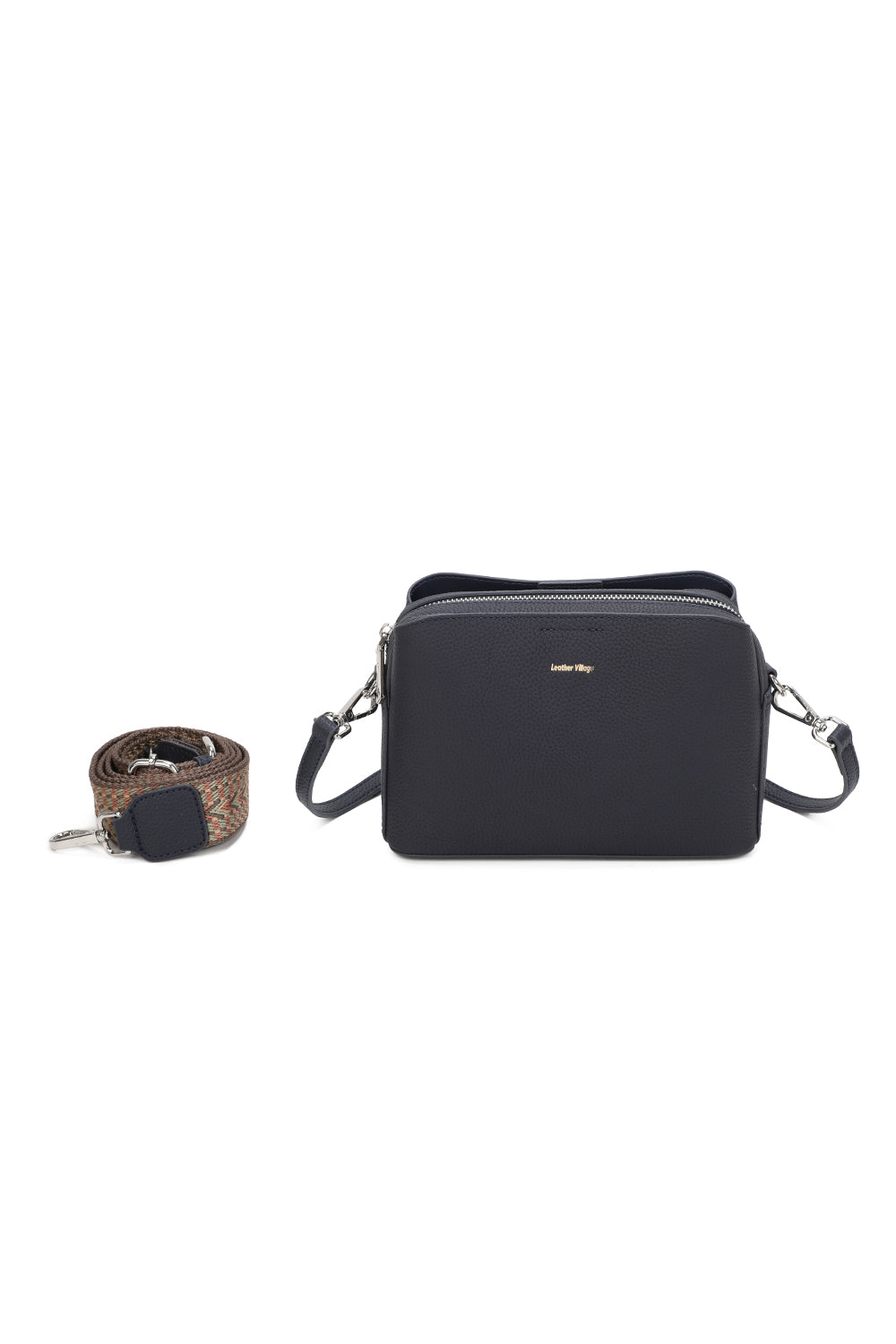 Pax Real Leather Crossbody Bag - VL2505