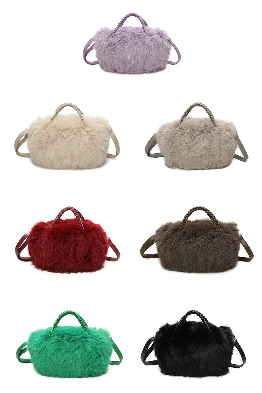 Mochi Furry Handbag
