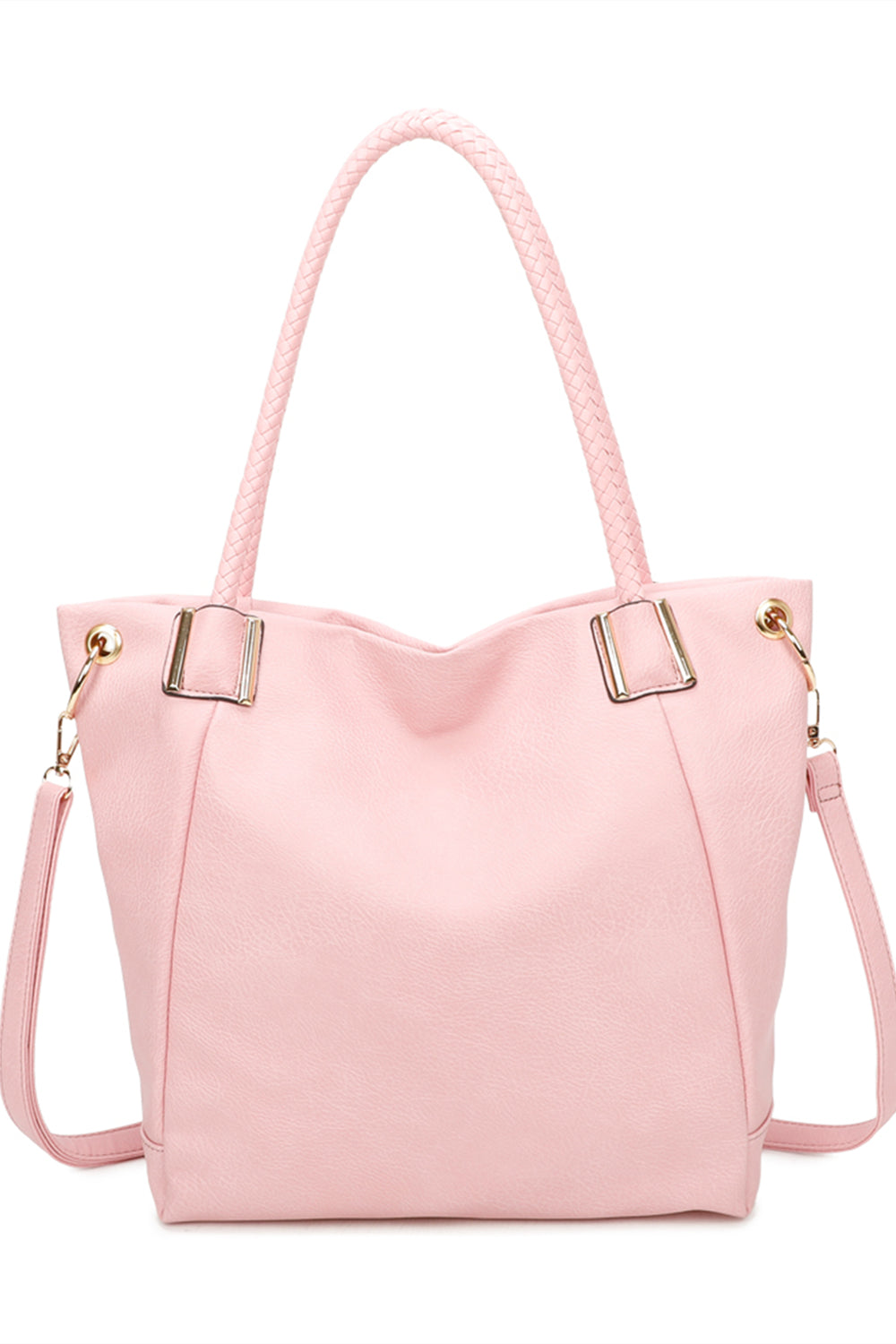 Medio PU Leather Shoulder Tote Bag