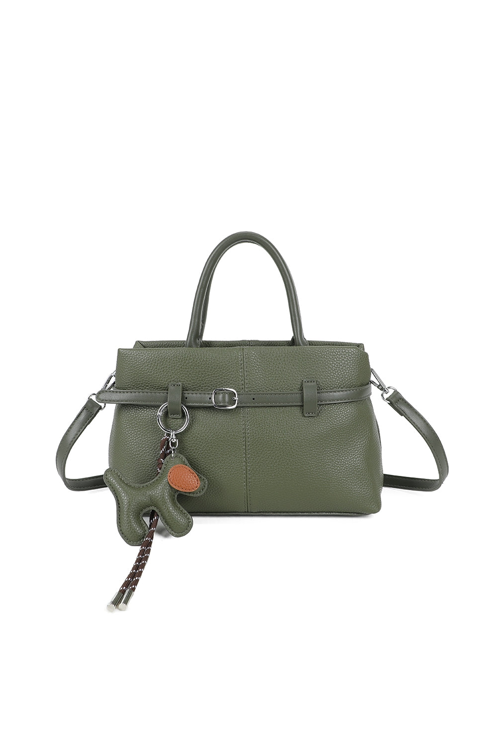 Civetta PU Leather Crossbody Bag With A Dog Charm - RX250582