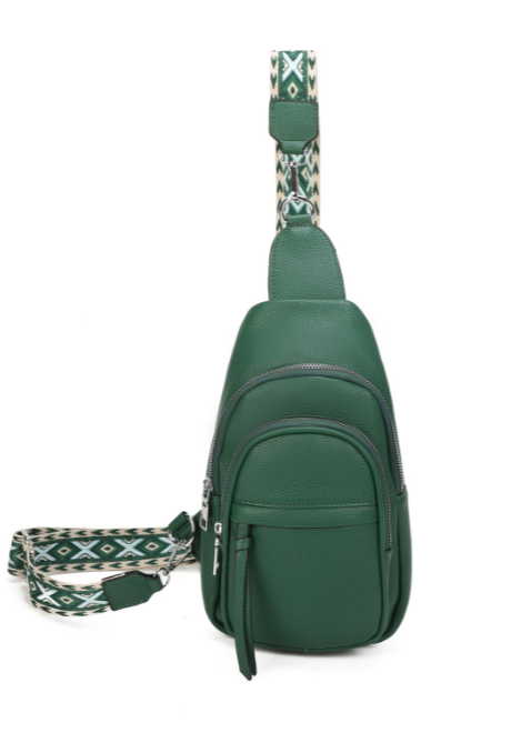 Dohara Dual Compartment PU Crossbody Sling Bag (RB230928)