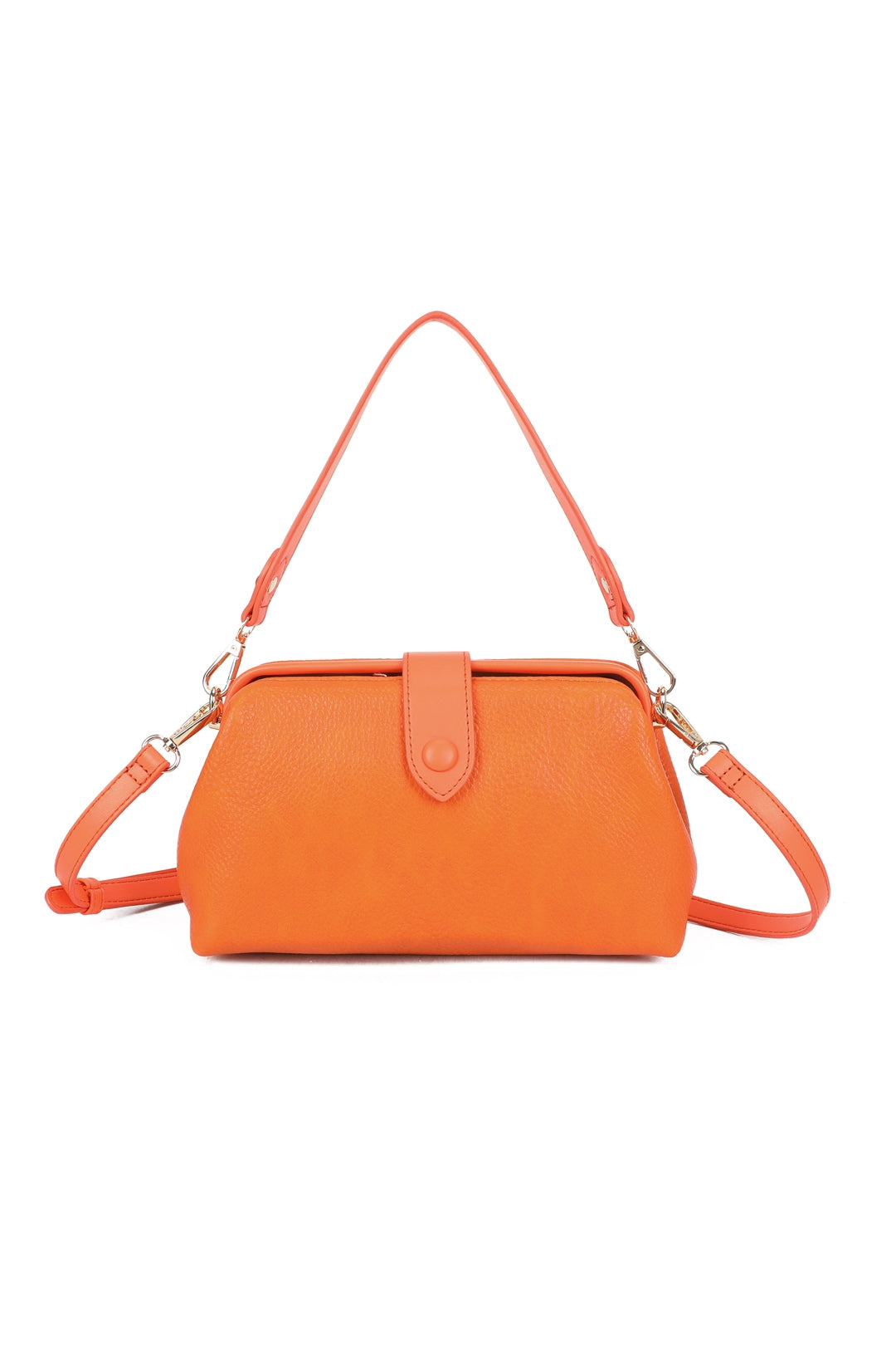 Elira PU Leather Top Handle Crossbody Vanity Hobo Bag - RJ221033