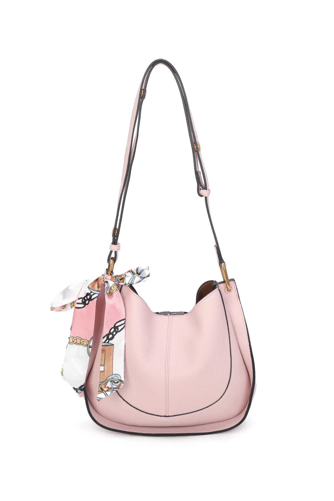 Talyn PU Leather Shoulder Bag With Adjustable Strap And A Small Purse - RB250955