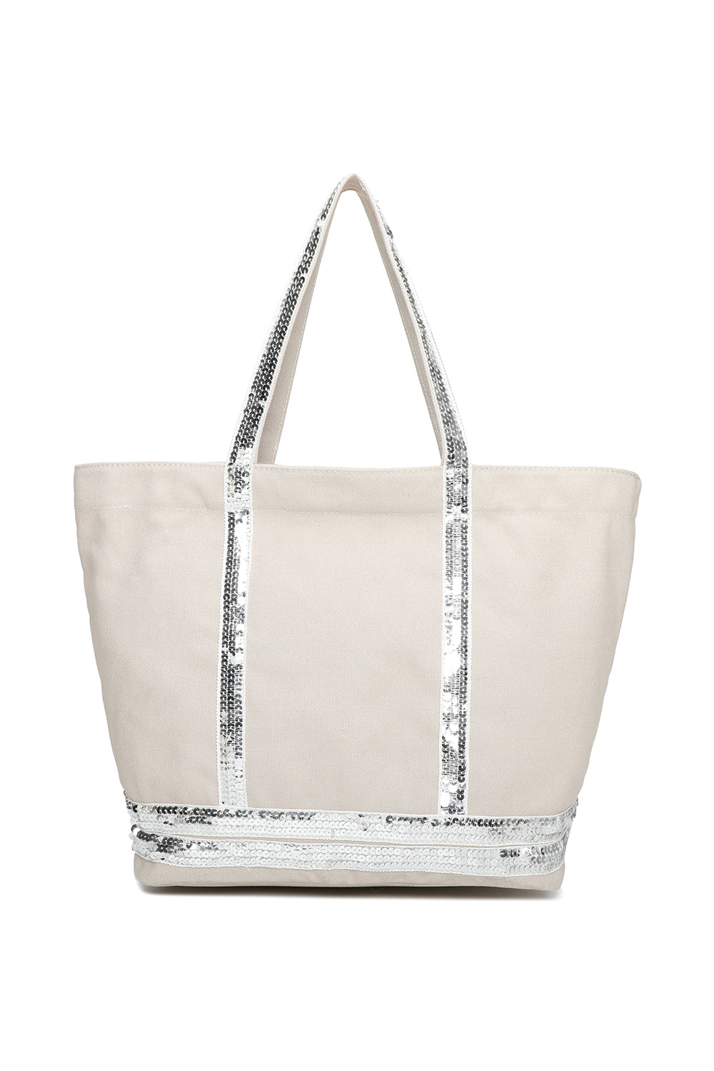 Sequined PU Leather Shoulder Tote Bag - RX240821