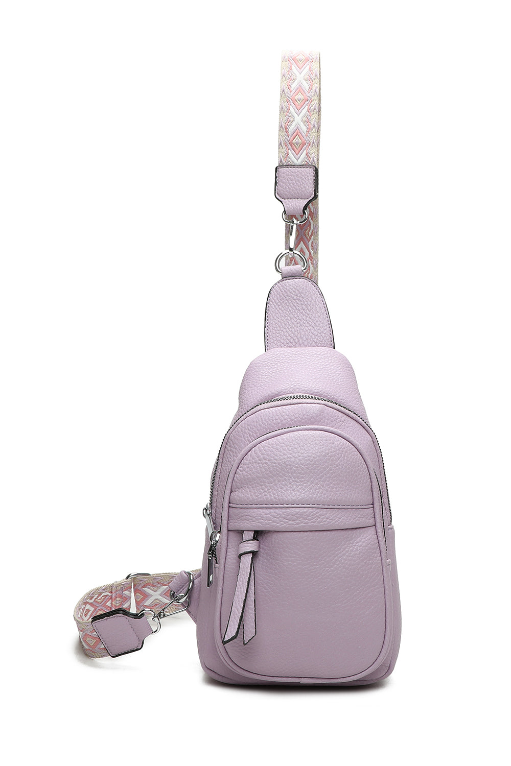 Dohara Dual Compartment PU Crossbody Sling Bag