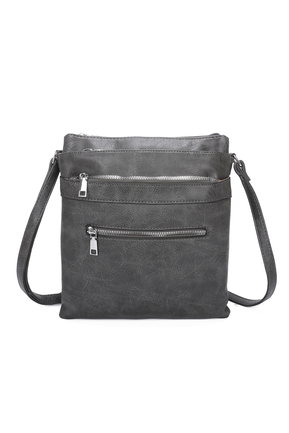 Tiguna Triple Pockets Crossbody Bag