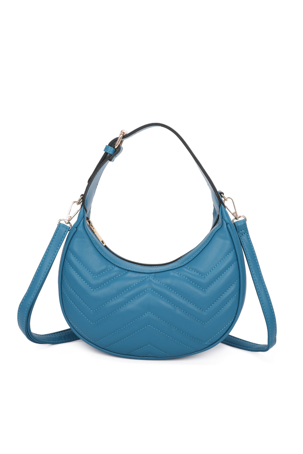 Luna Crescent-Shaped Shoulder Bag