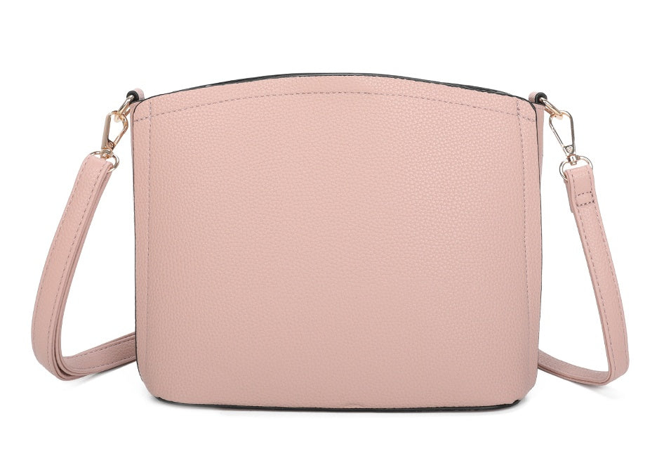 Carey Minimalist PU Leather Crossbody Bag