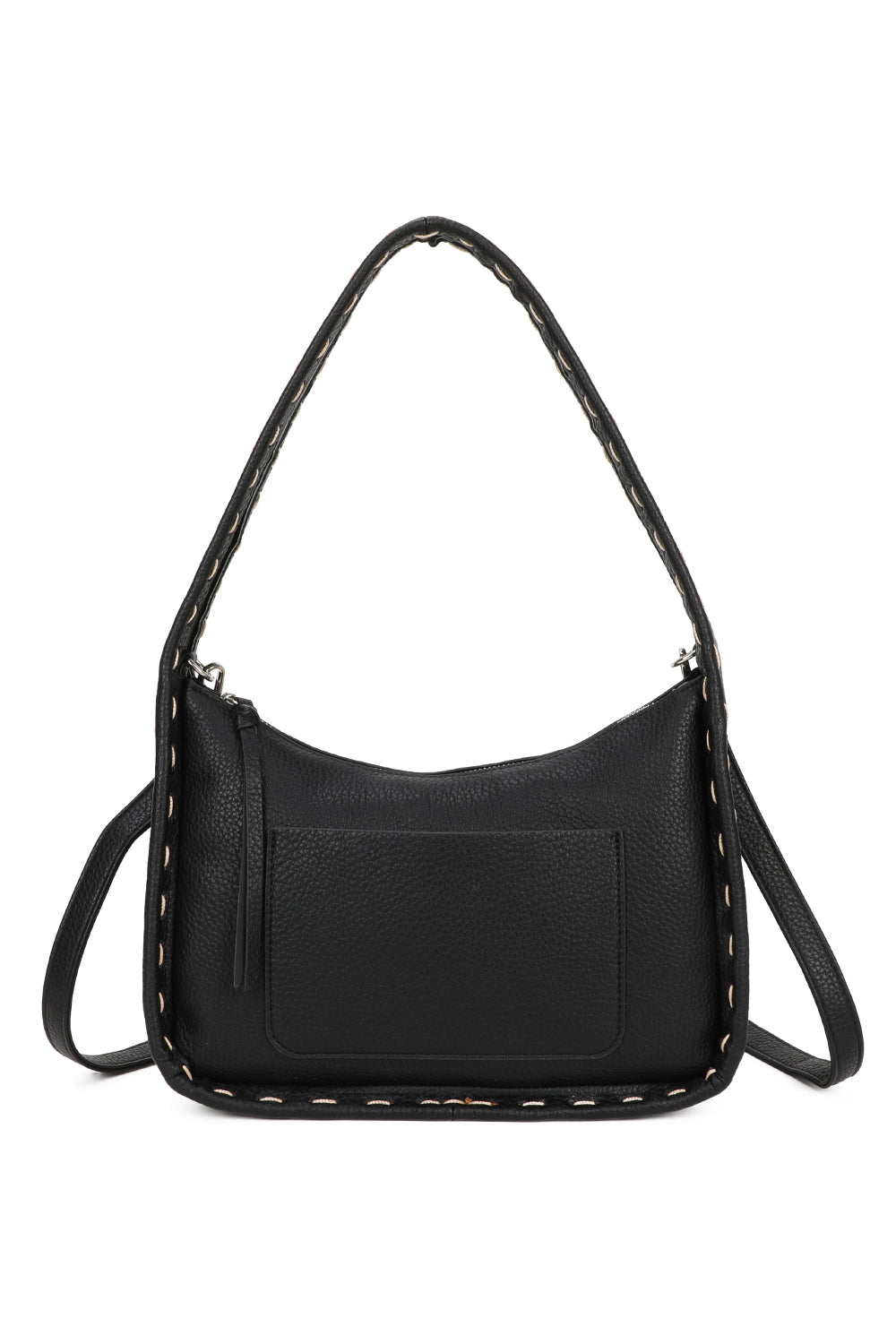 Madison PU Leather Crossbody Hobo Shoulder Bag