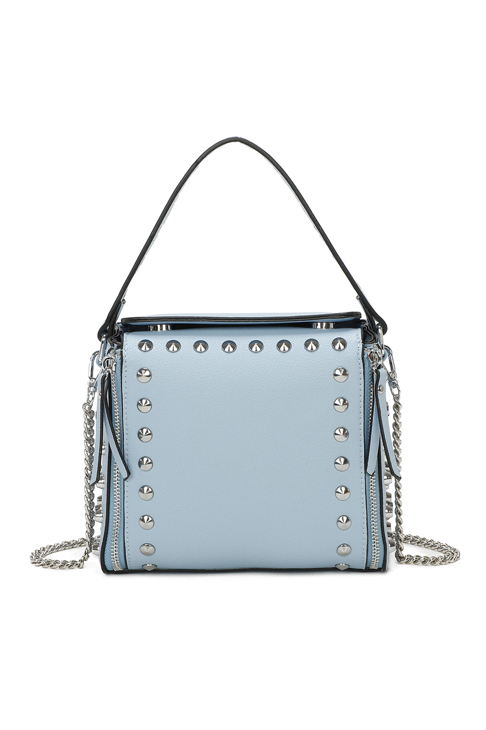 Studded Chain Strap Shoulder Bag