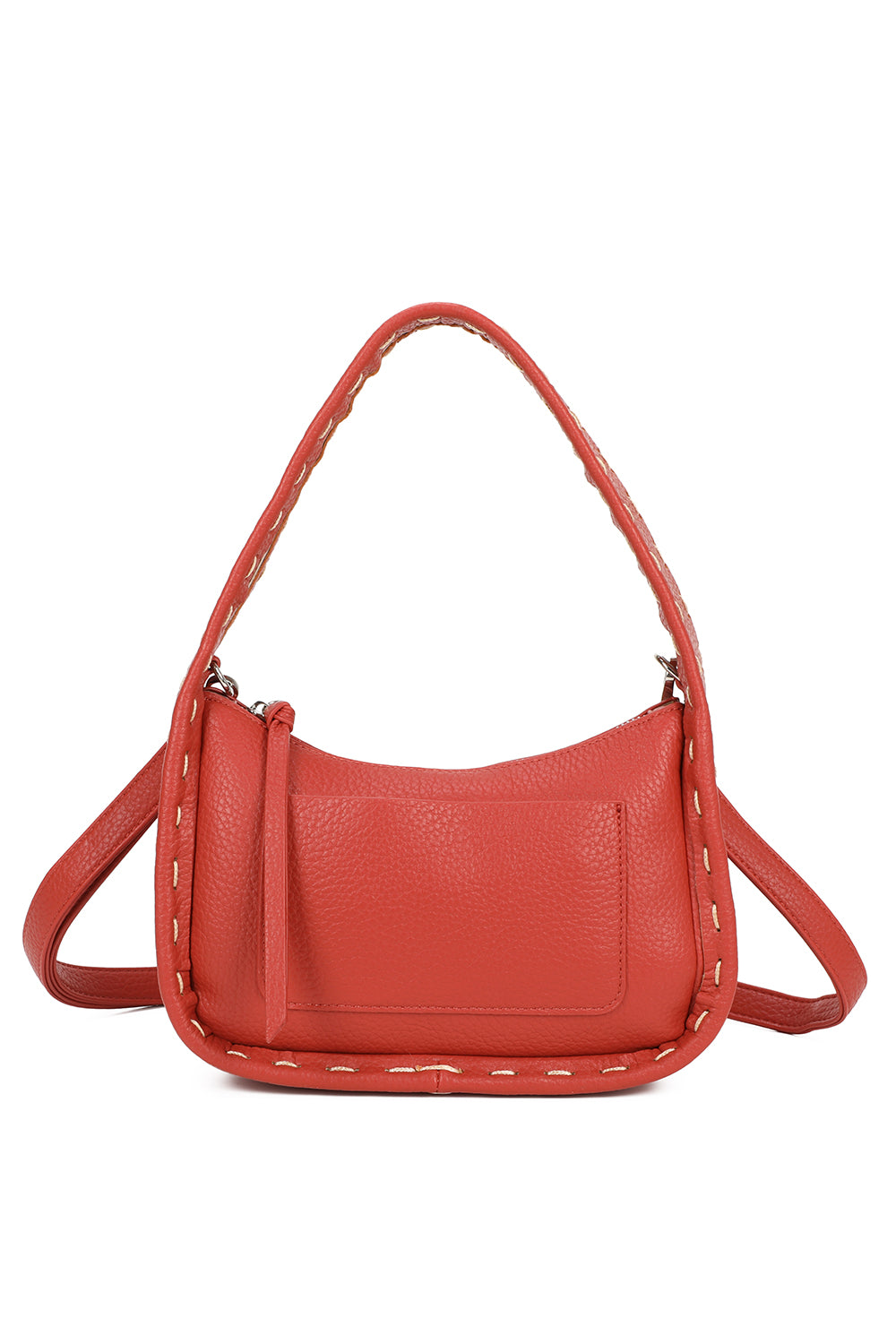 Paige PU Leather Crossbody Top-Handle Bag