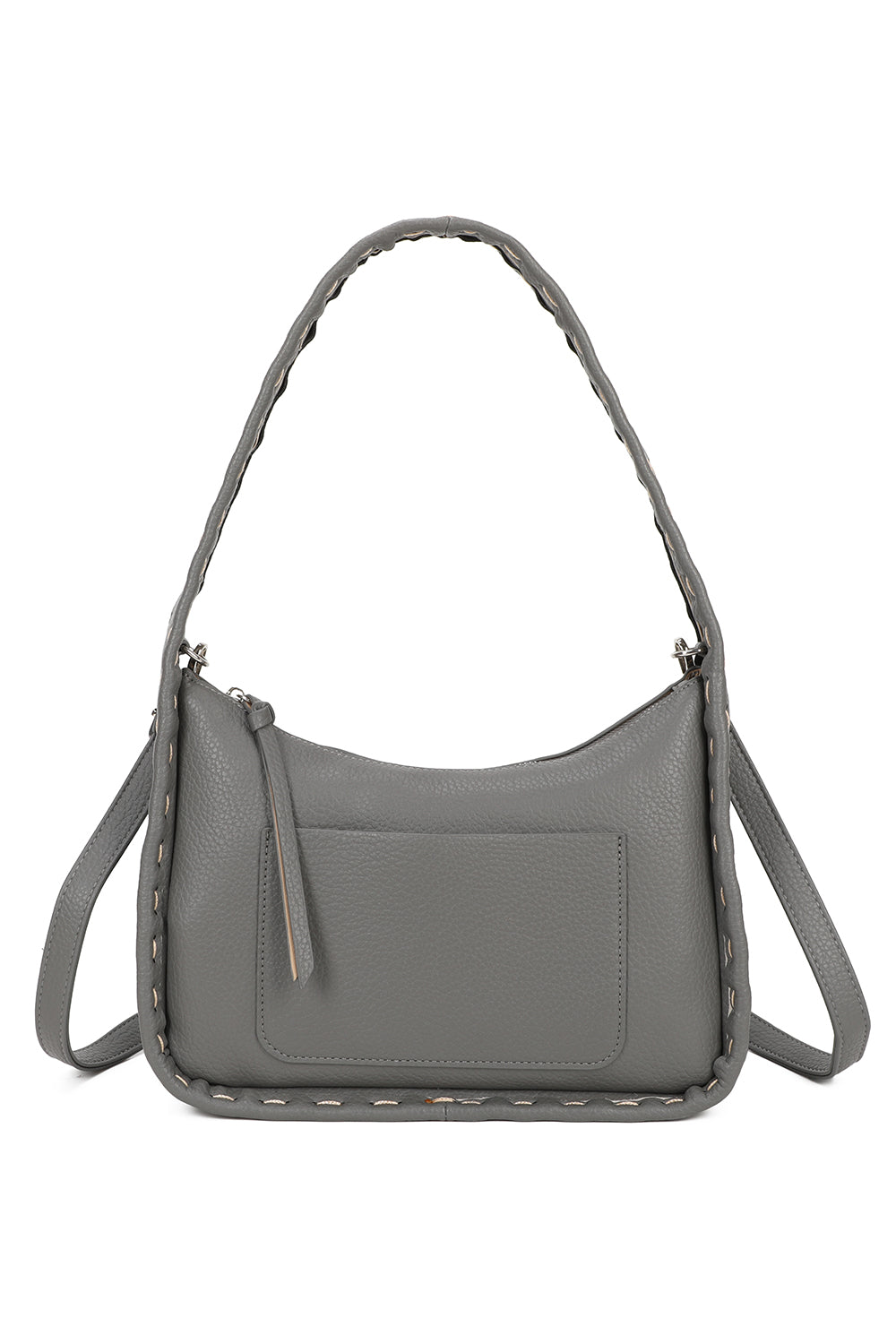 Madison PU Leather Crossbody Hobo Shoulder Bag