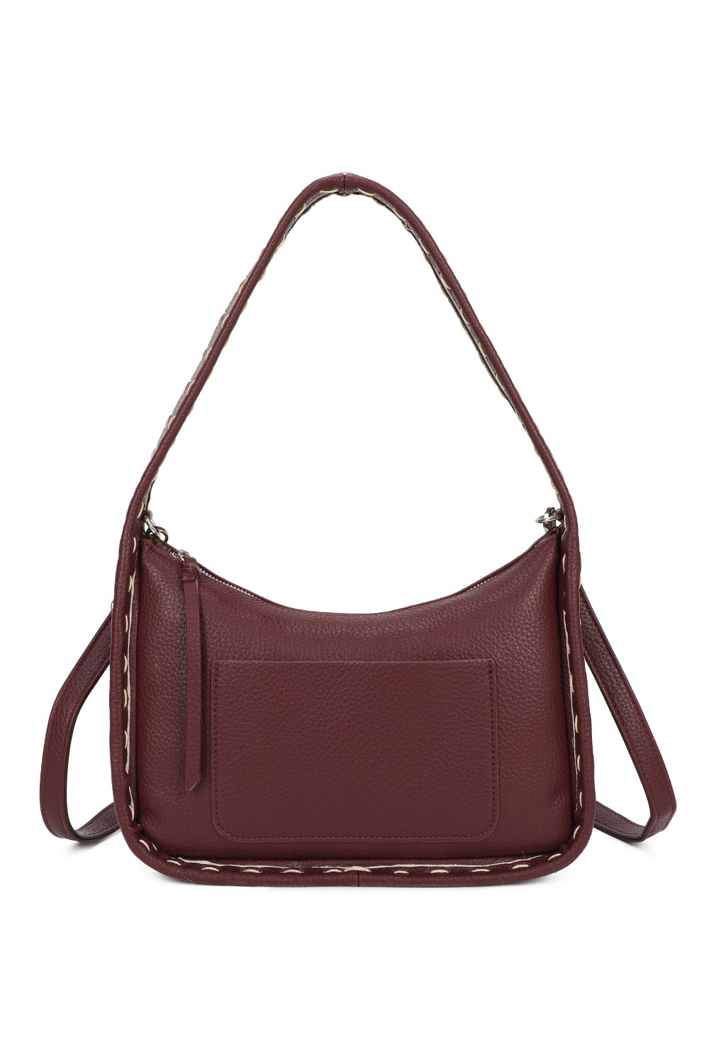 Madison PU Leather Crossbody Hobo Shoulder Bag