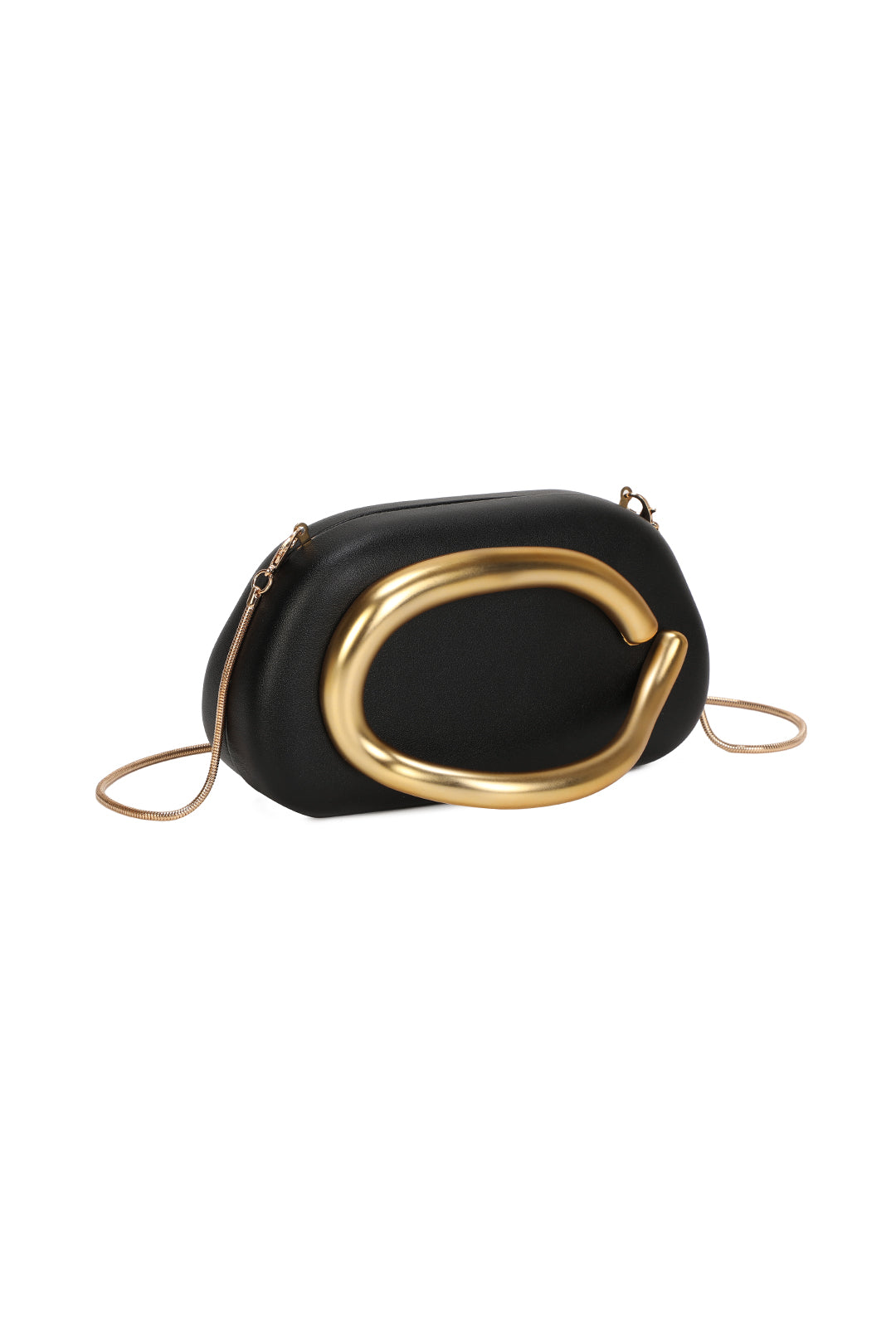 Odette Small PU Leather Handle Clutch Bag - RH311P