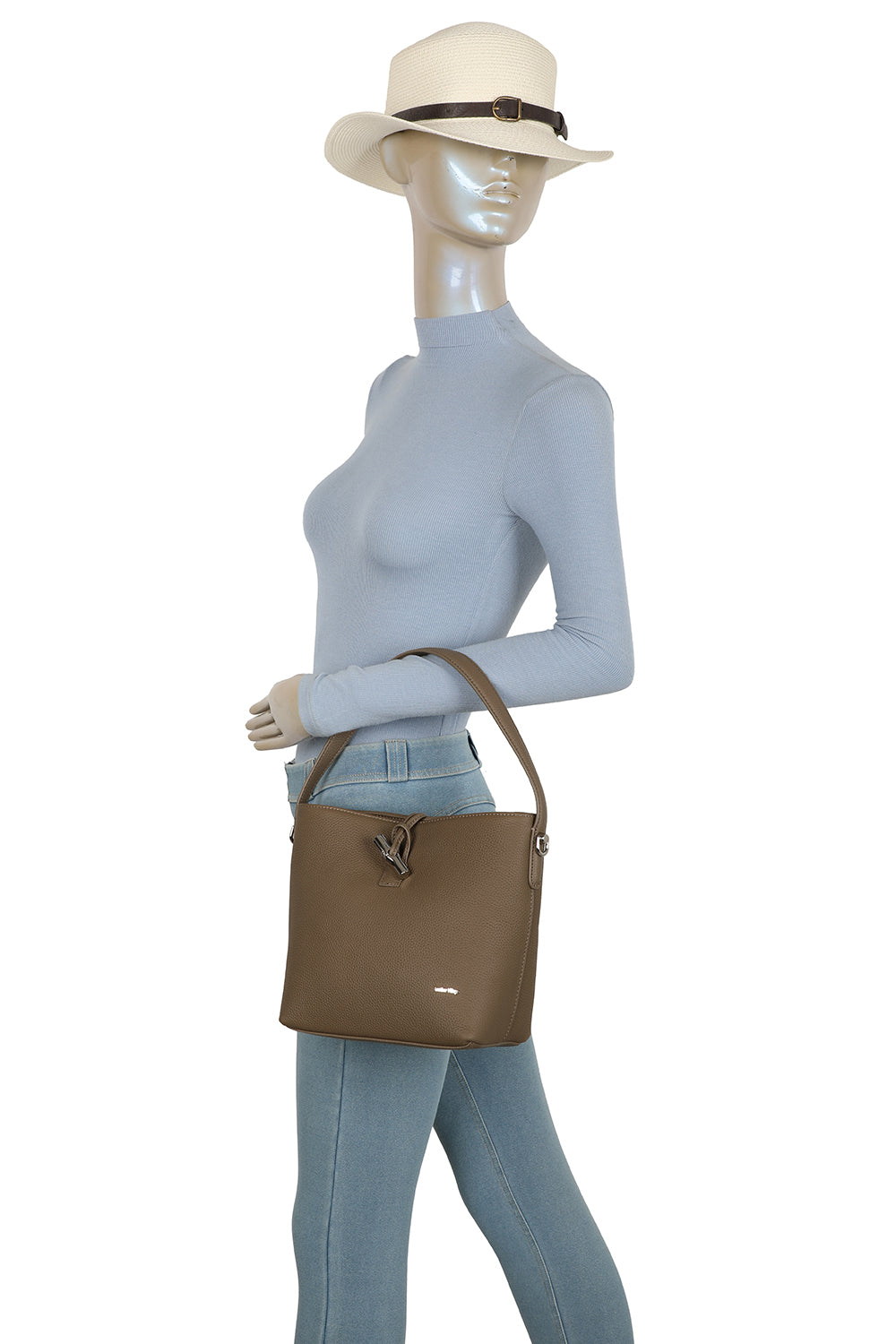 Strada Real Leather Tote Bag - VL2506