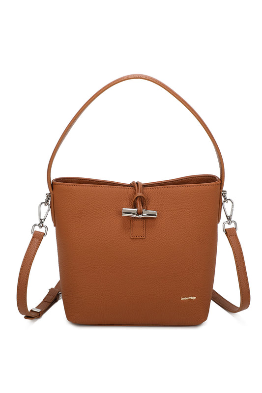 Strada Real Leather Tote Bag - VL2506