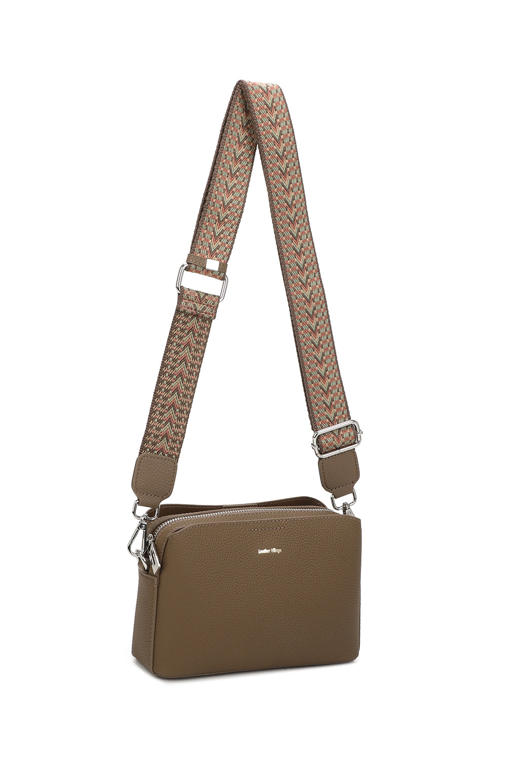 Pax Real Leather Crossbody Bag - VL2505