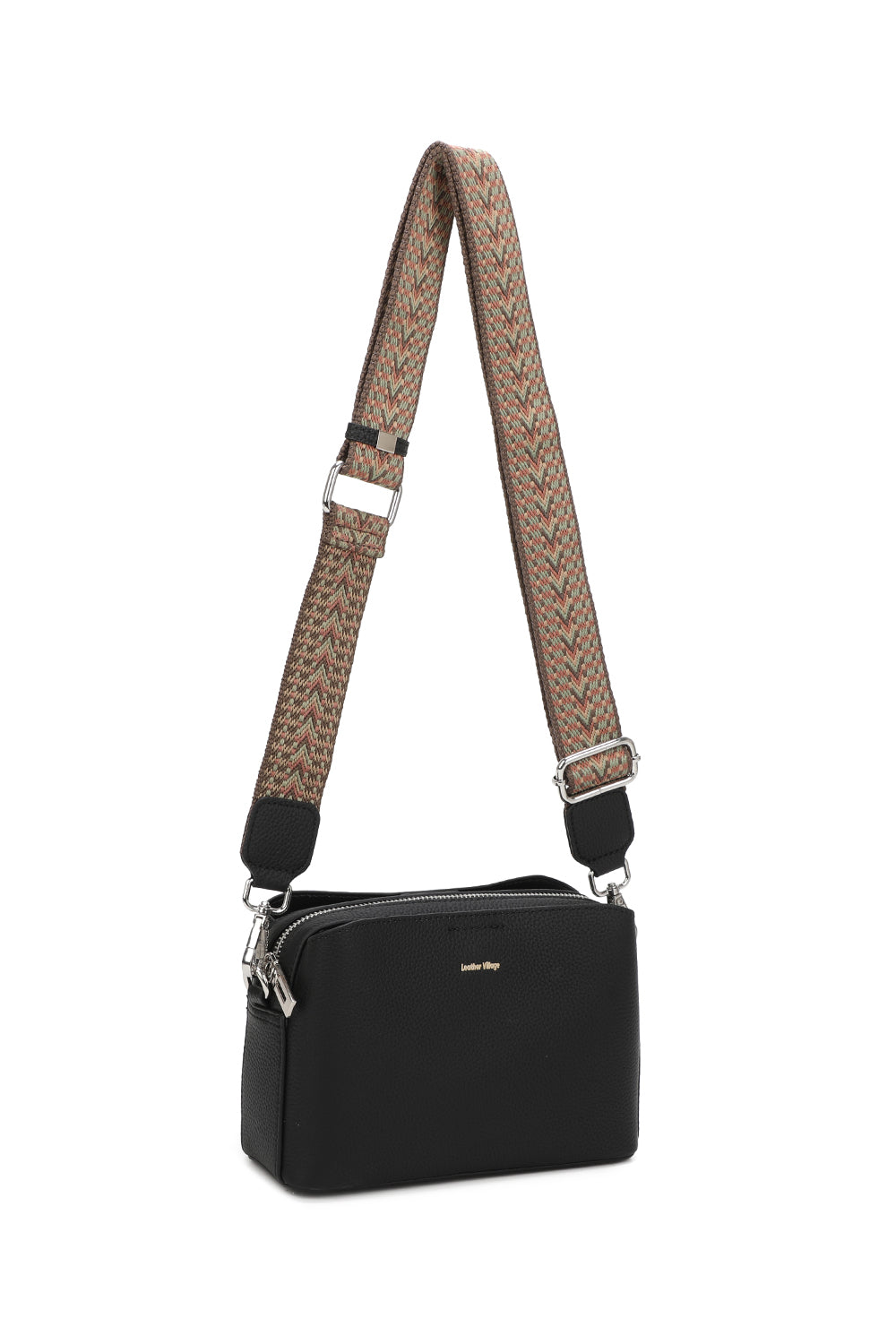 Pax Real Leather Crossbody Bag - VL2505