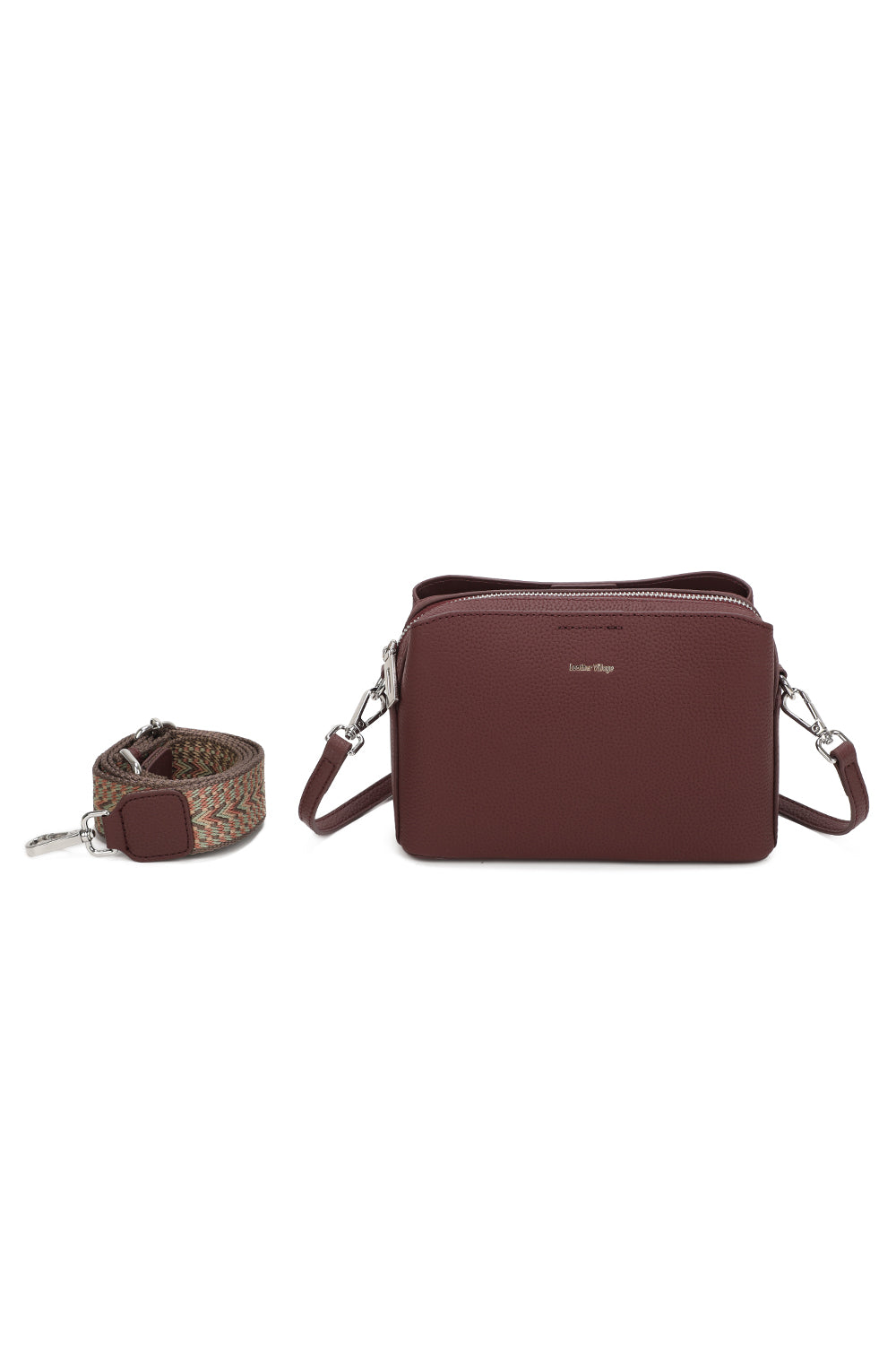 Pax Real Leather Crossbody Bag - VL2505
