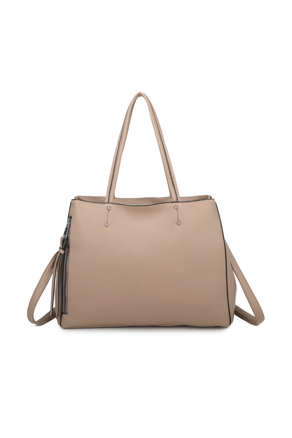 Elara Oversize PU Leather Hobo Shoulder Bag - RB241031