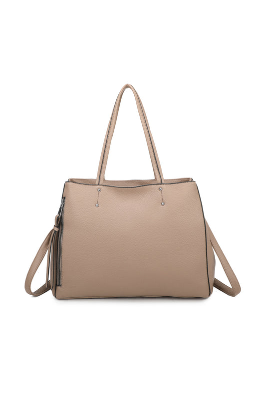 Elara Oversize PU Leather Hobo Shoulder Bag - RB241031