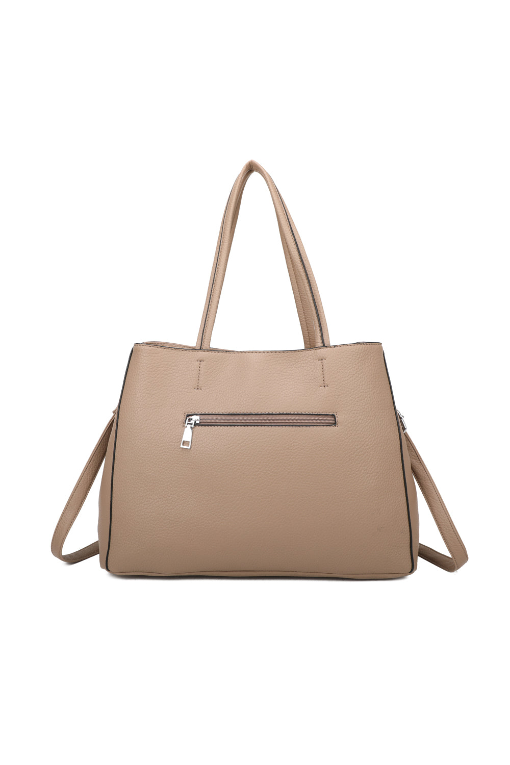 Elara Oversize PU Leather Hobo Shoulder Bag - RB241031
