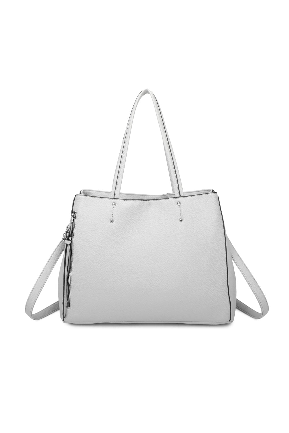 Elara Oversize PU Leather Hobo Shoulder Bag - RB241031
