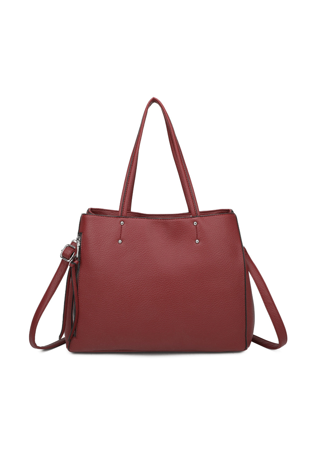 Elara Oversize PU Leather Hobo Shoulder Bag - RB241031