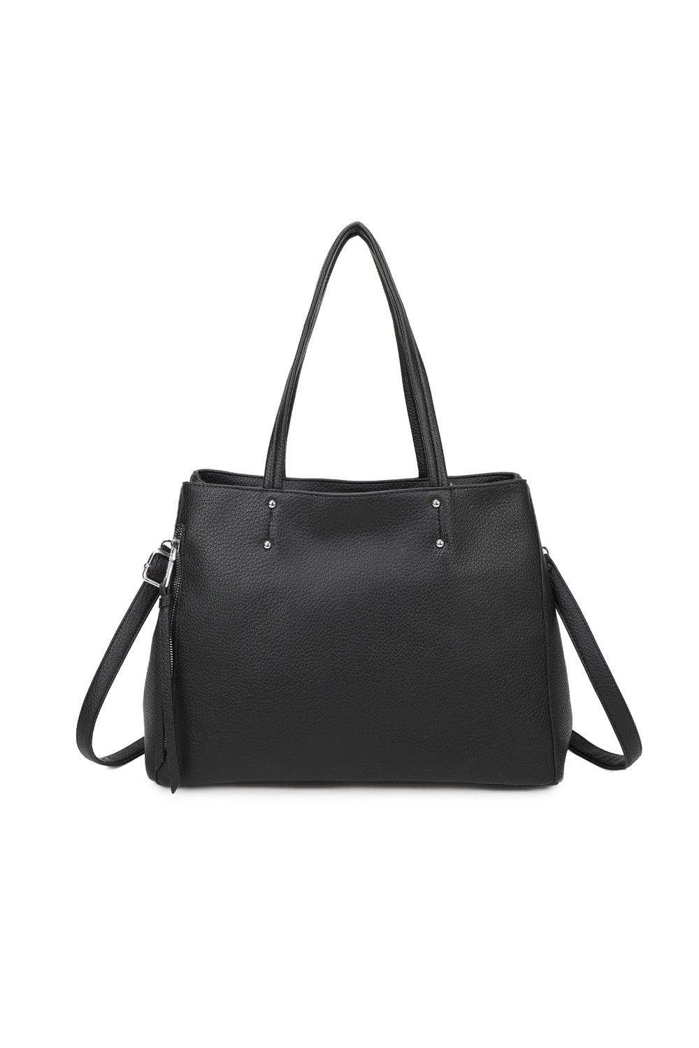 Elara Oversize PU Leather Hobo Shoulder Bag - RB241031