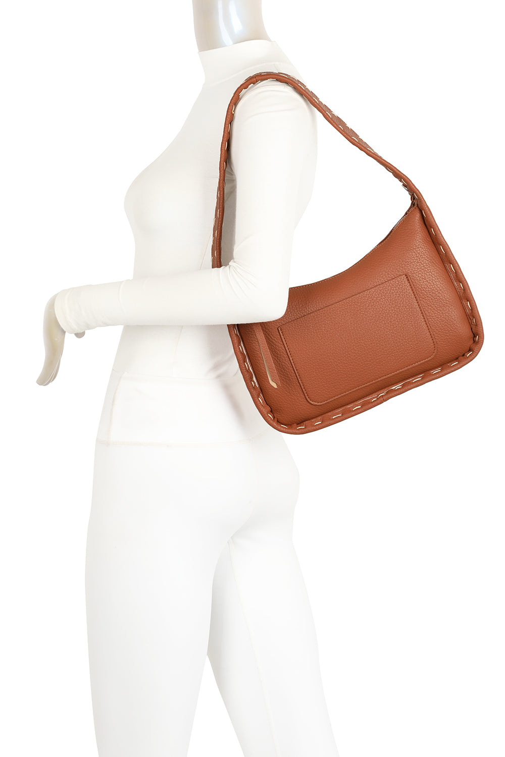 Madison PU Leather Crossbody Hobo Shoulder Bag