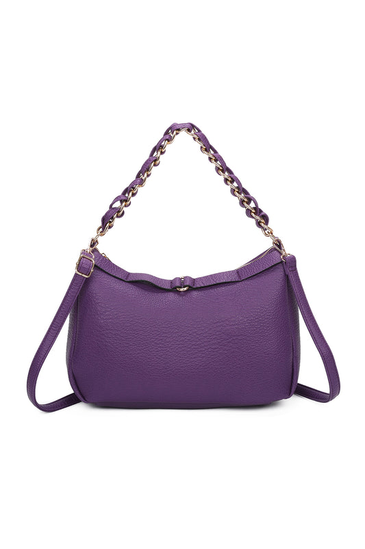 Kara Knotted Strap Chain Shoulder Bag