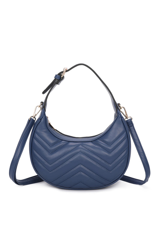 Luna Crescent-Shaped Shoulder Bag