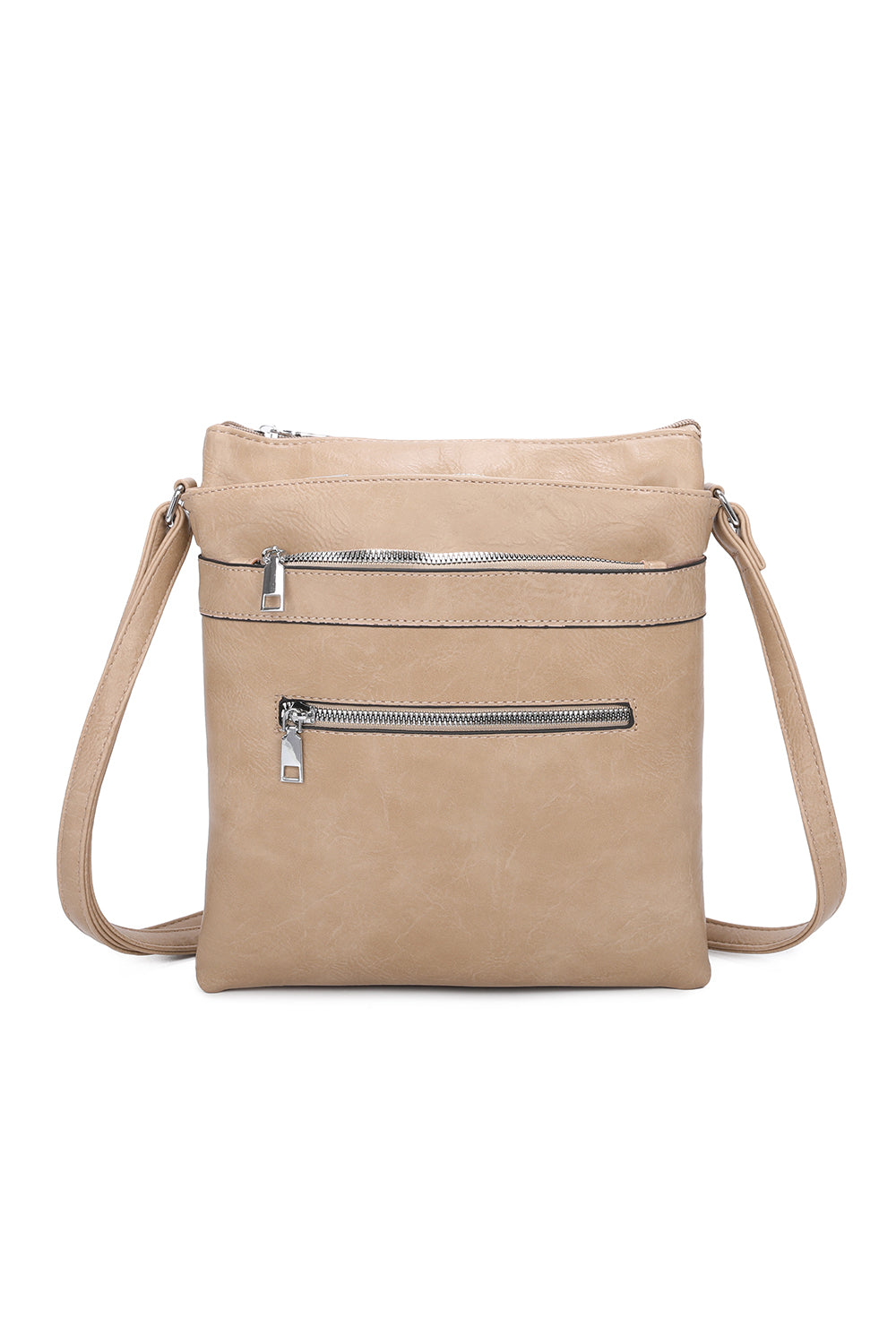 Tiguna Triple Pockets Crossbody Bag