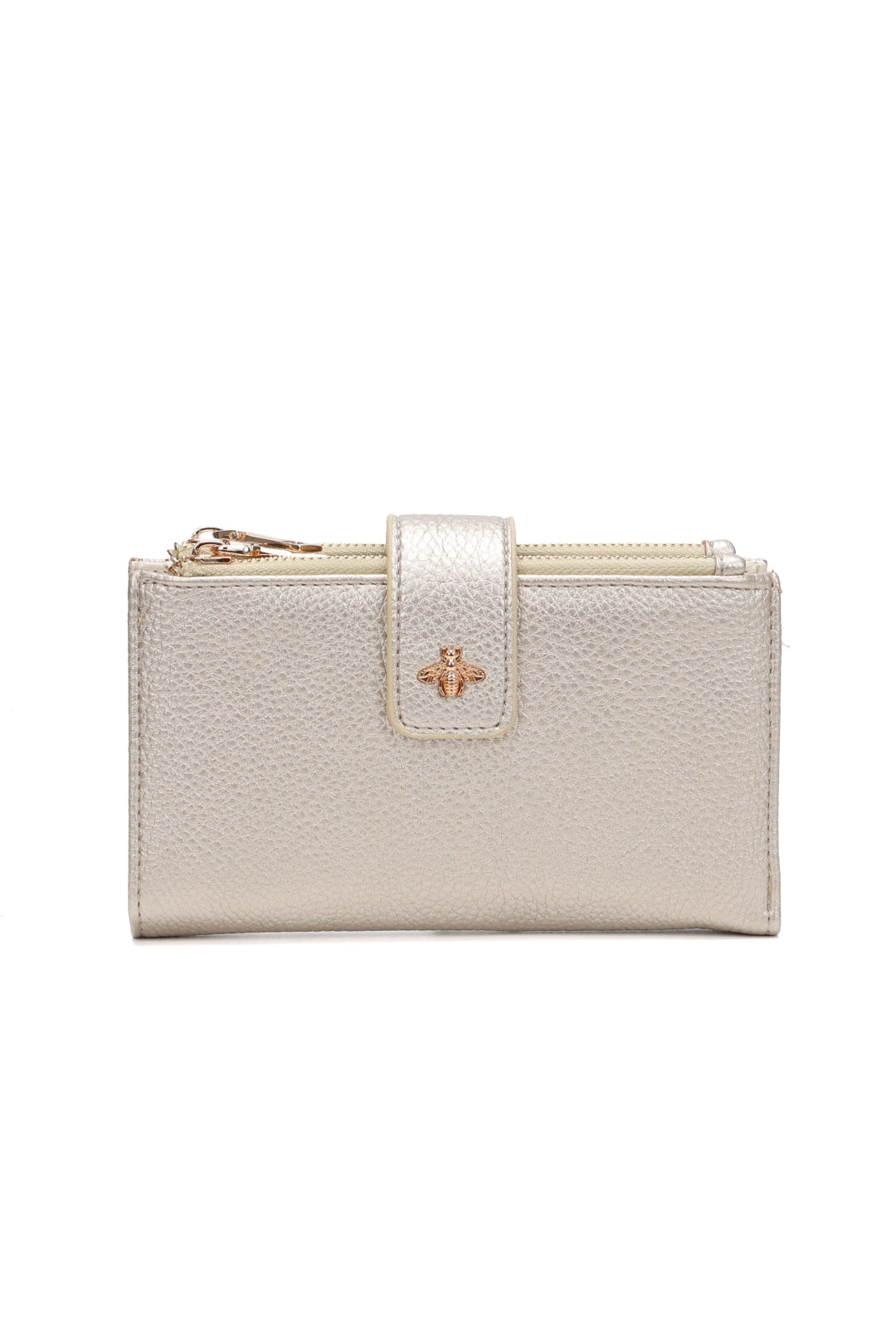 Ardyn Bee Badge Zipper PU Leather Wallet - P2482