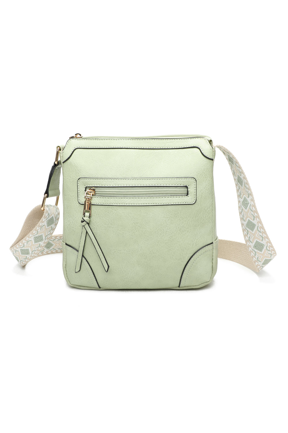 Benri Canvas Strap Crossbody Messenger Bag