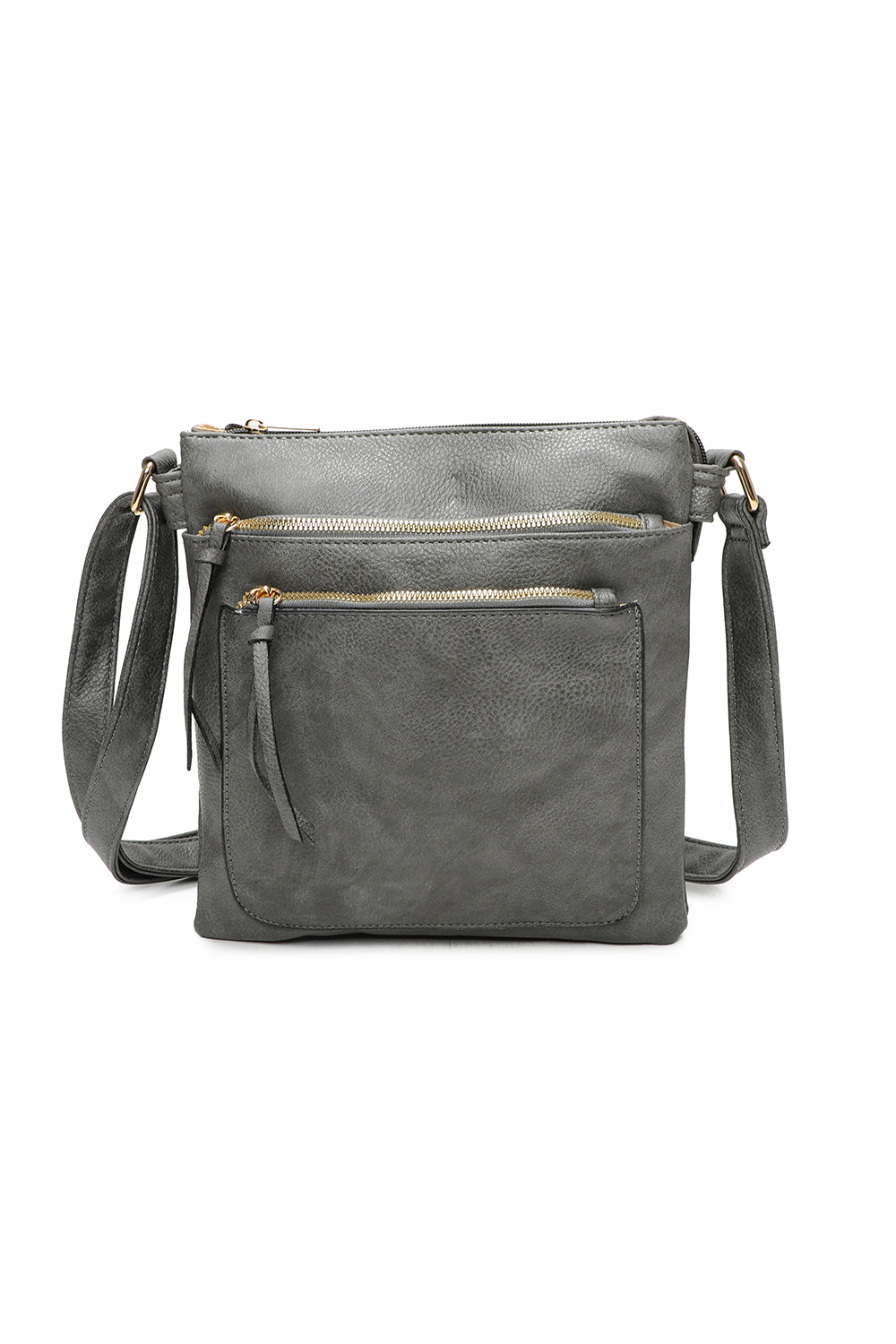 Crossbody Swift Triple zip Messenger Bag