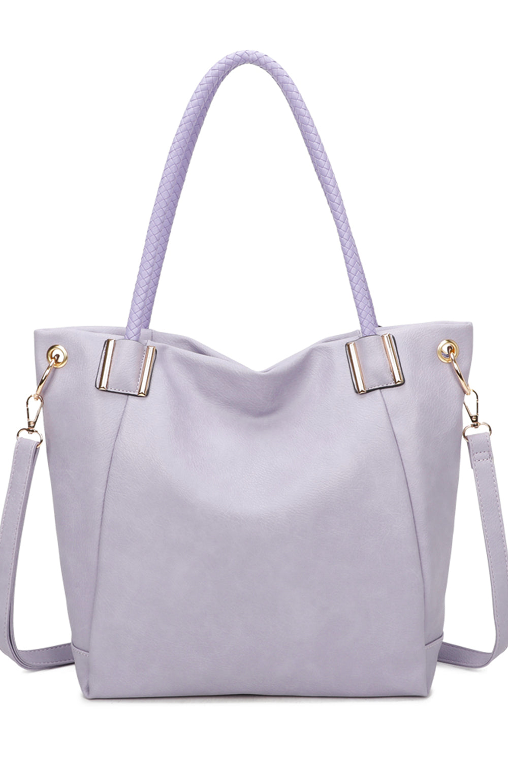 Medio PU Leather Shoulder Tote Bag