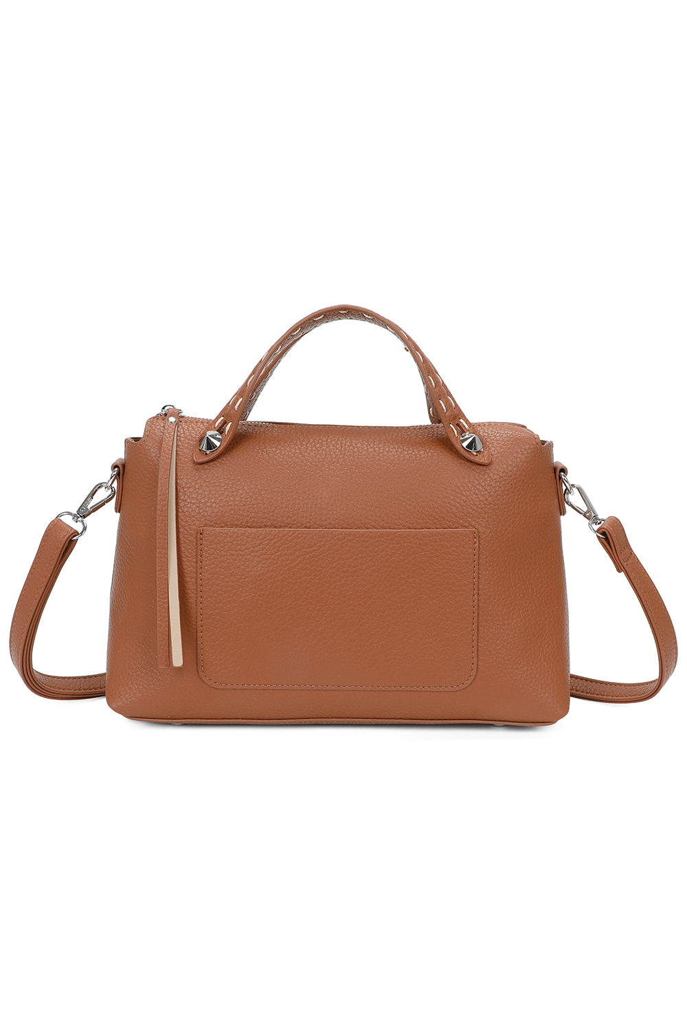 Arva PU Leather Crossbody Top-Handle Bag