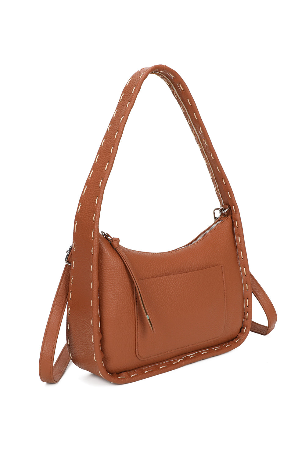 Madison PU Leather Crossbody Hobo Shoulder Bag