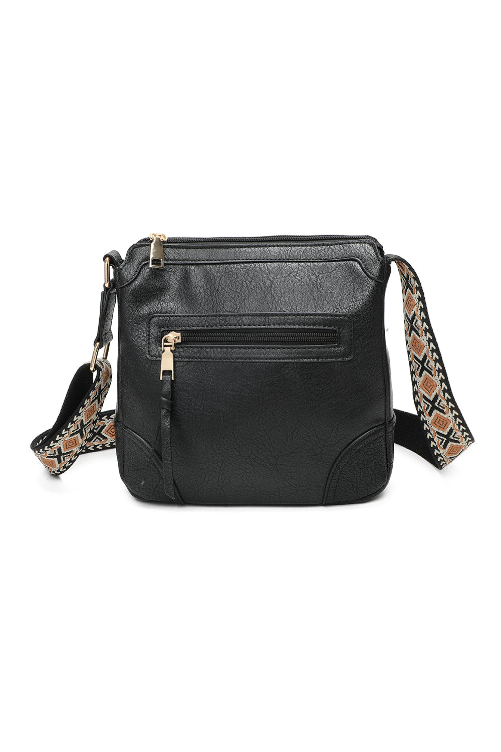 Benri Canvas Strap Crossbody Messenger Bag