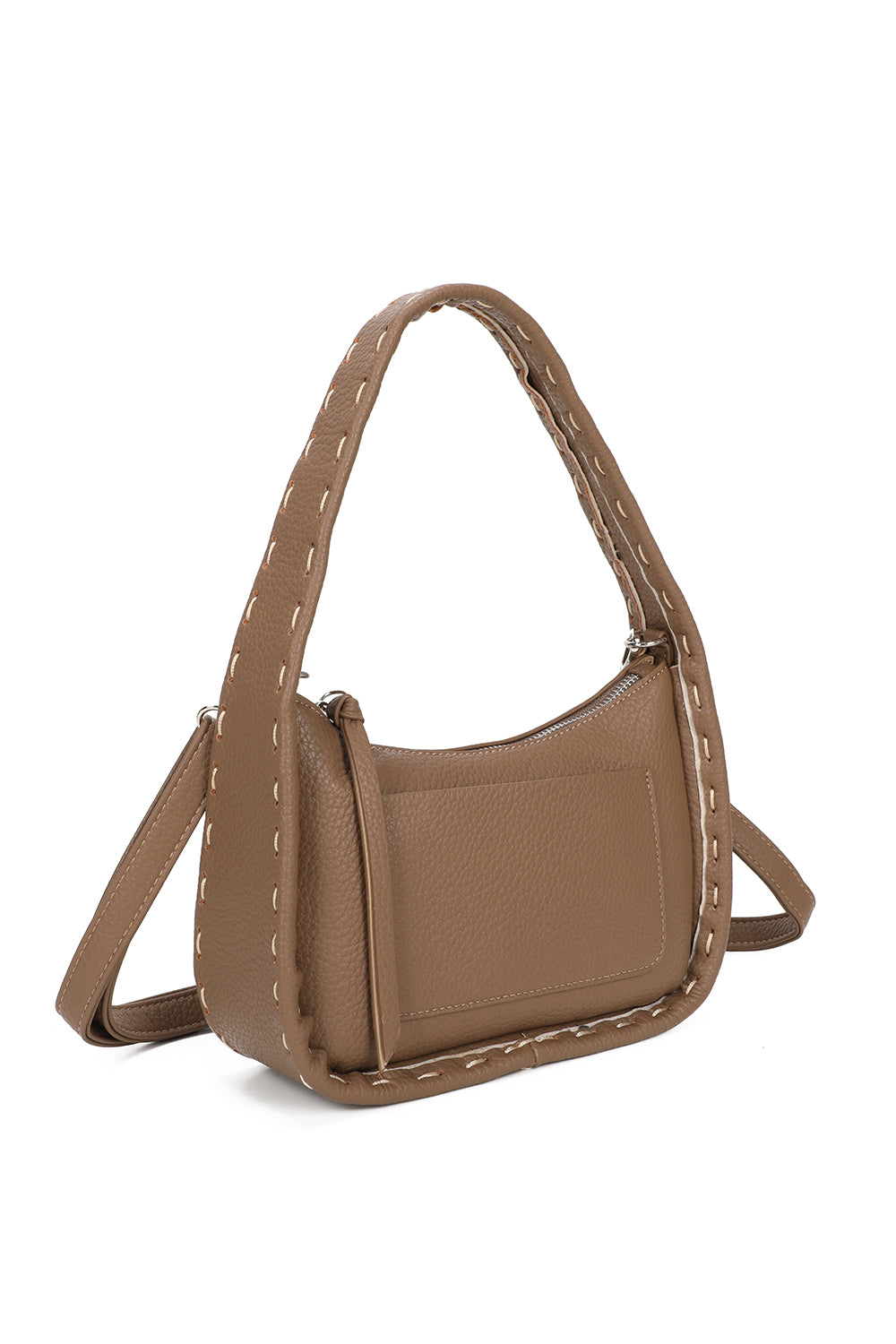 Paige PU Leather Crossbody Top-Handle Bag