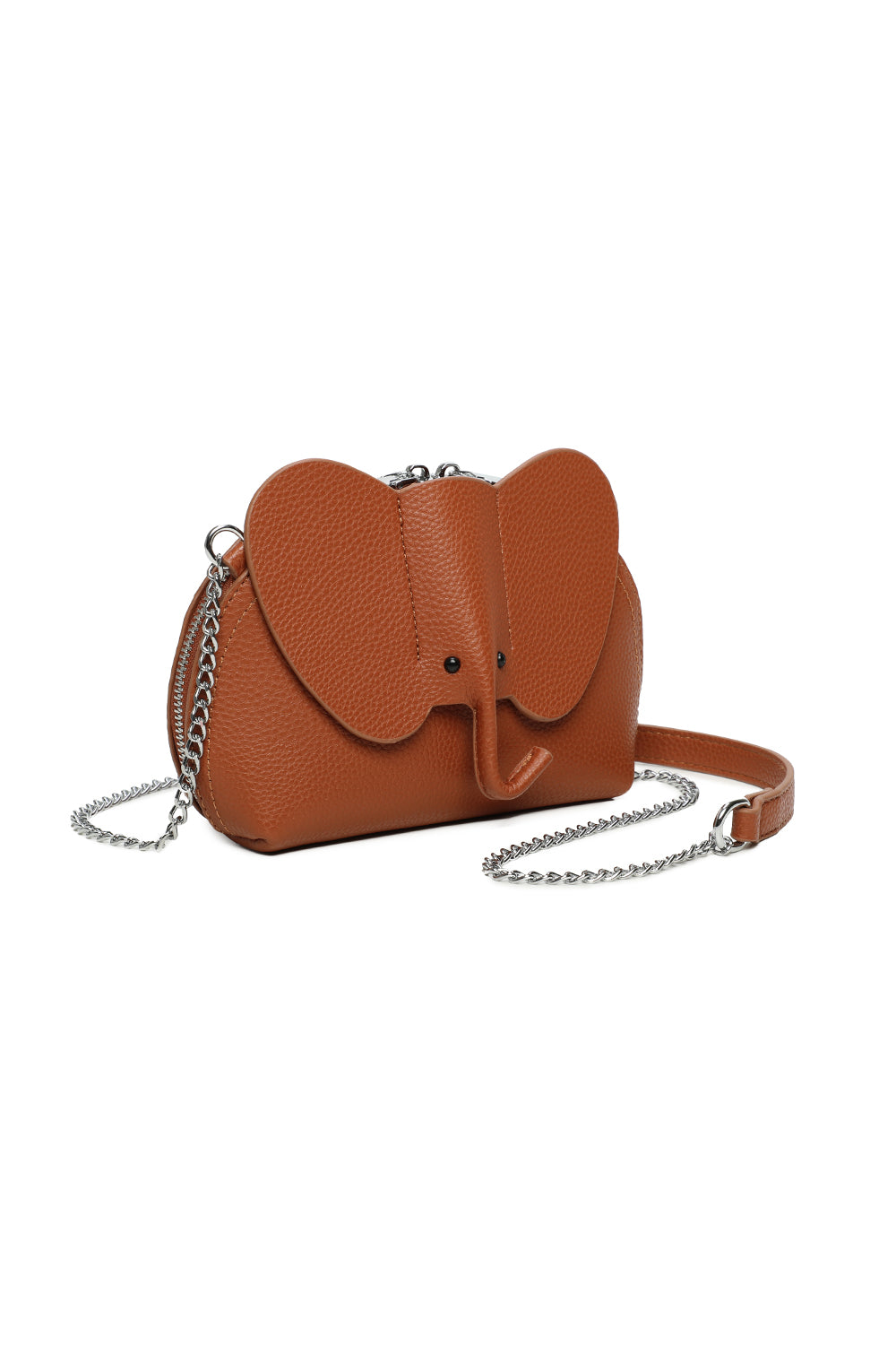 Elephant mini-sized PU crossbody bag