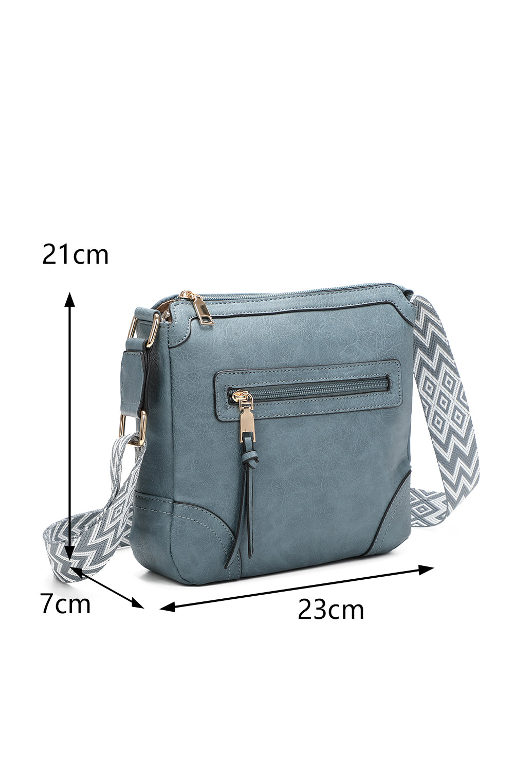 Benri Canvas Strap Crossbody Bag