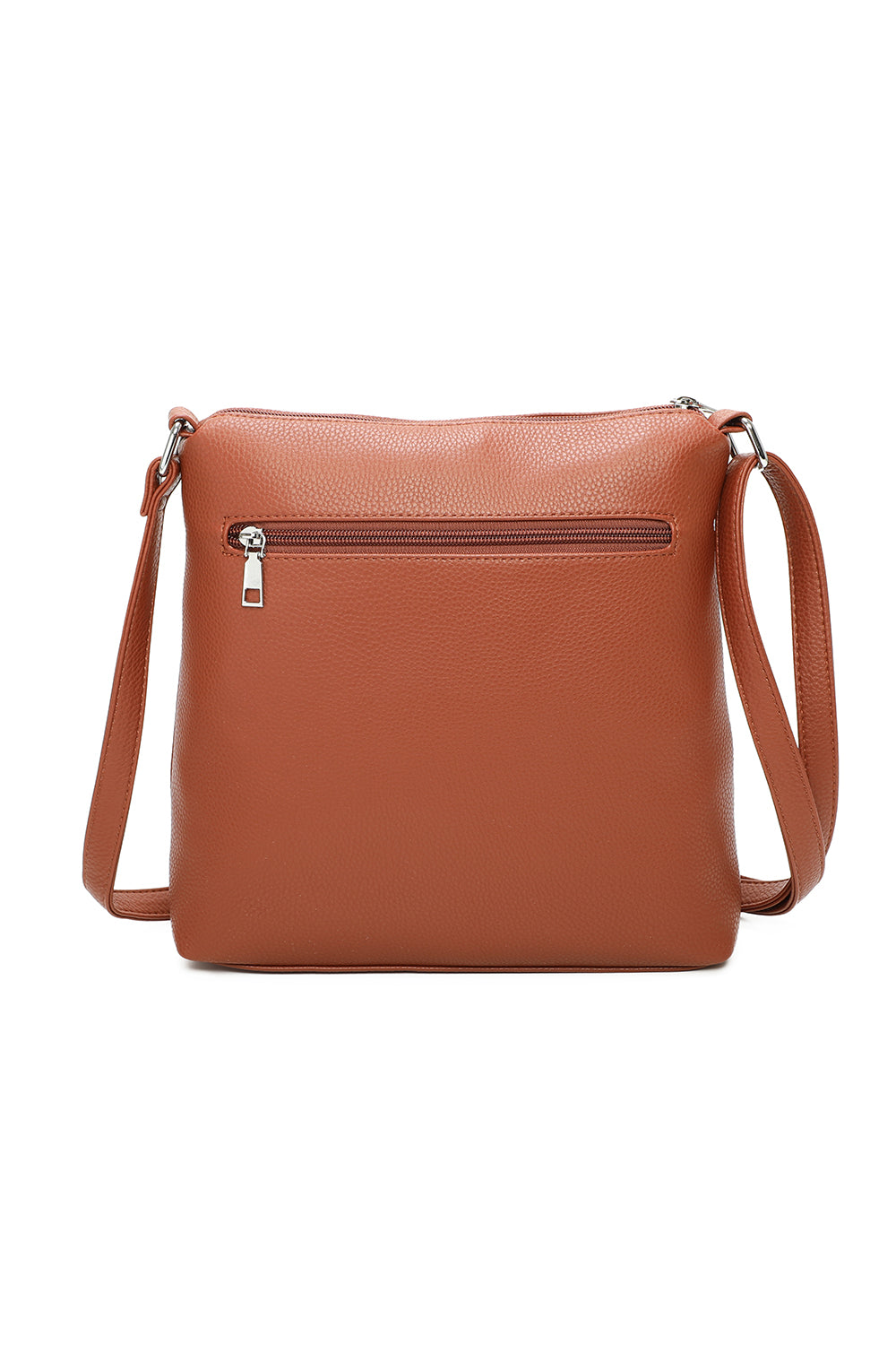 Vier Quadriple Zip Cross Body Bag