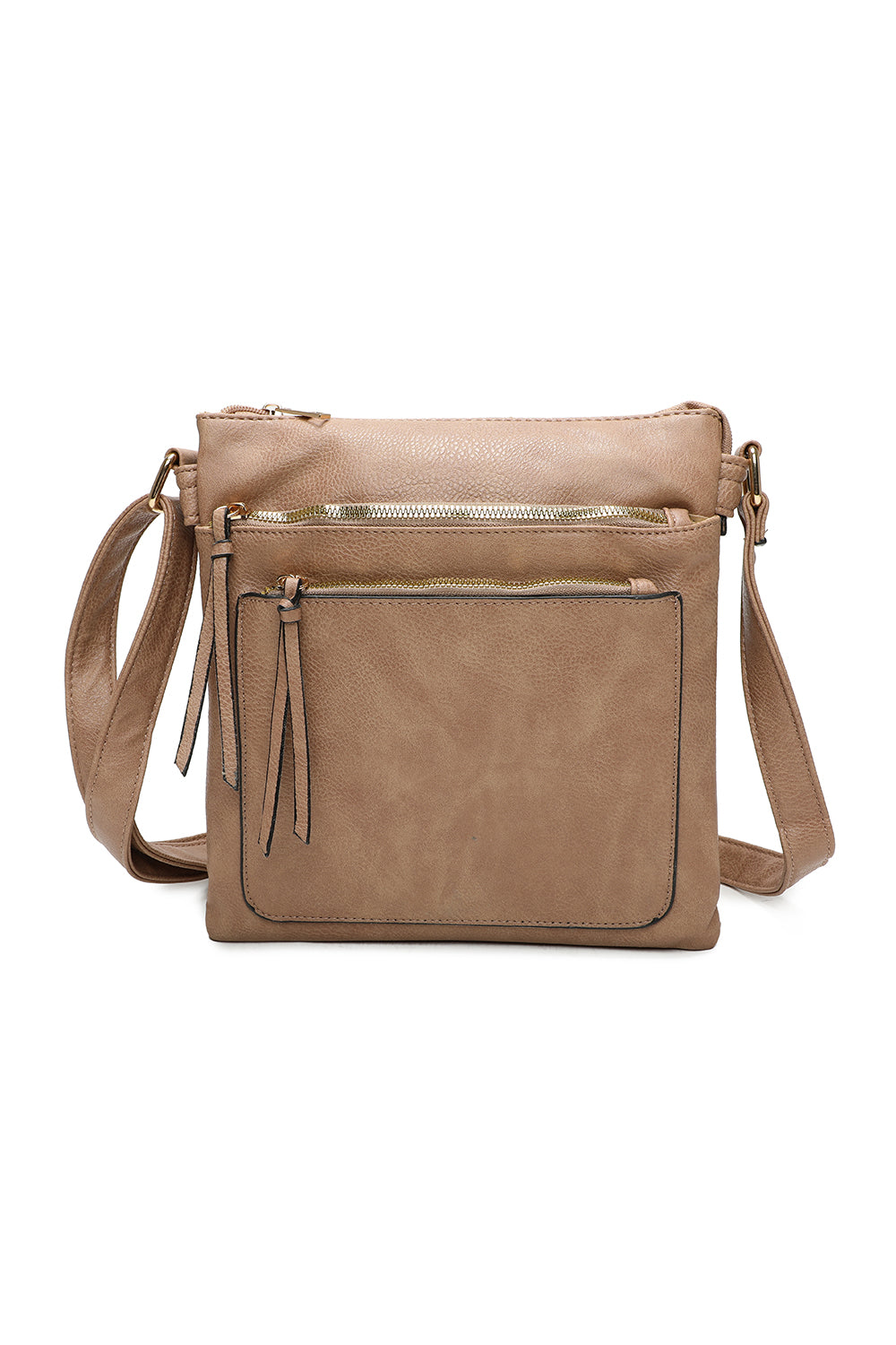 Crossbody Swift Triple zip Messenger Bag