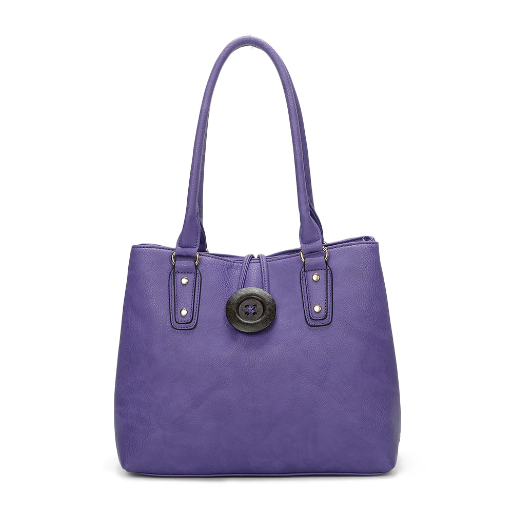 Hava Button Shoulder Bag