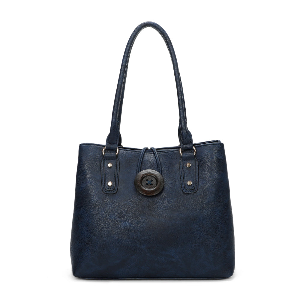 Hava Button Shoulder Bag