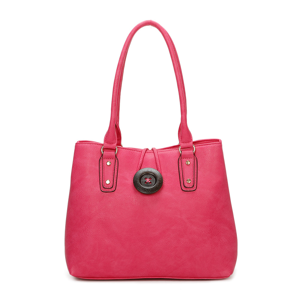 Hava Button Shoulder Bag