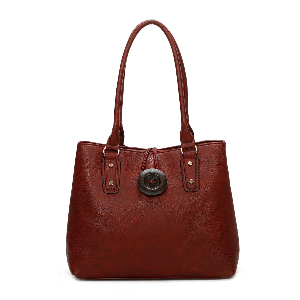 Hava Button Shoulder Bag