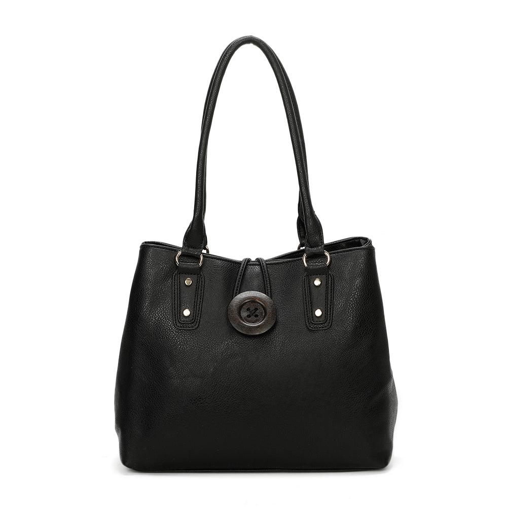 Hava Button Shoulder Bag